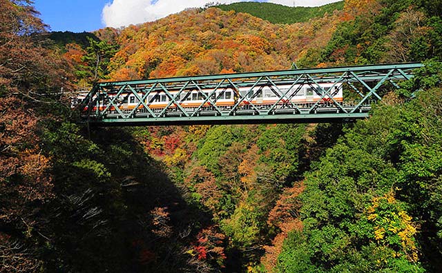 箱根　早川橋梁（出山の鉄橋）のイメージ