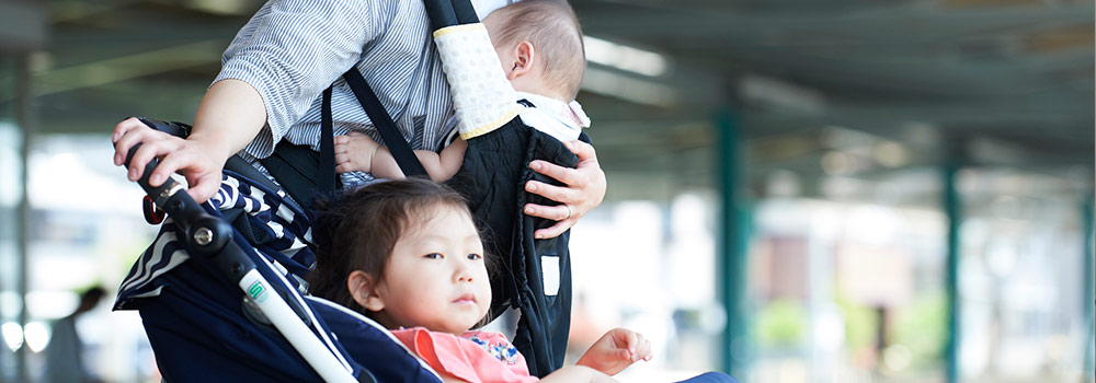 赤ちゃんを連れて新幹線に乗るときのポイント！ベビーカーの持ち込み、オムツ替え・授乳方法のイメージ