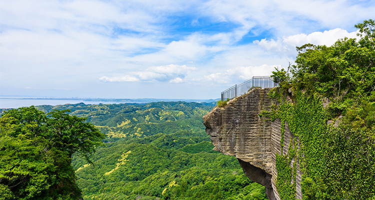 鋸山 地獄のぞきのイメージ