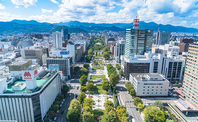 札幌市街のイメージ
