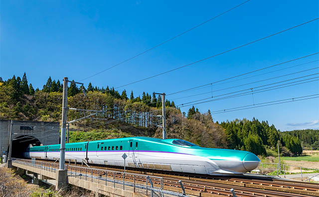 青函トンネルと北海道新幹線H5系