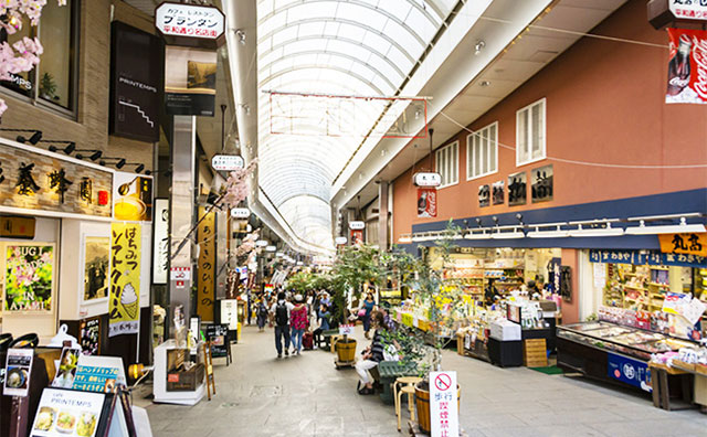 熱海温泉 平和通り商店街