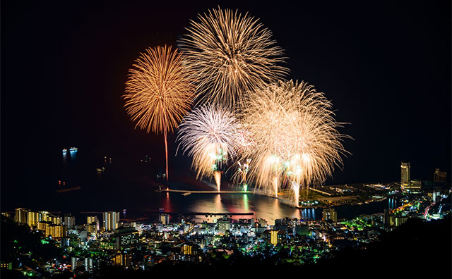 熱海海上花火大会のイメージ