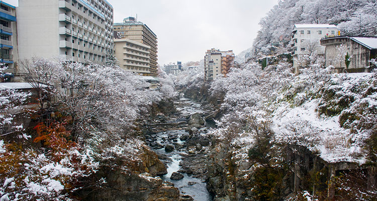 鬼怒川温泉街のイメージ