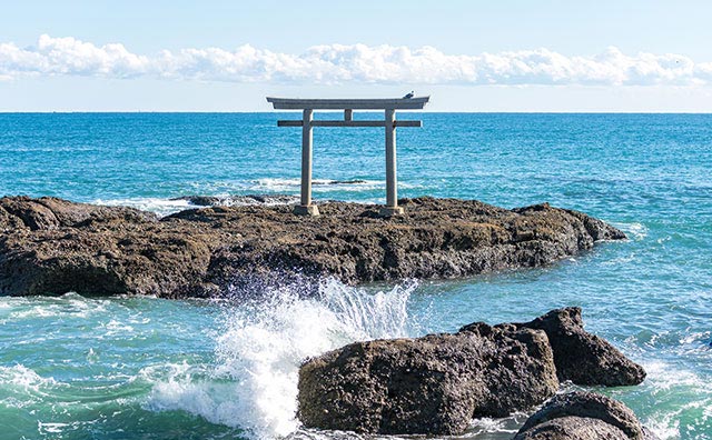 神磯の鳥居のイメージ