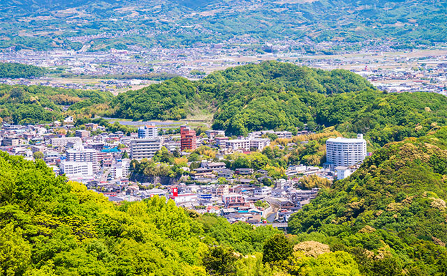 伊豆長岡温泉（静岡県） 温泉街のイメージ