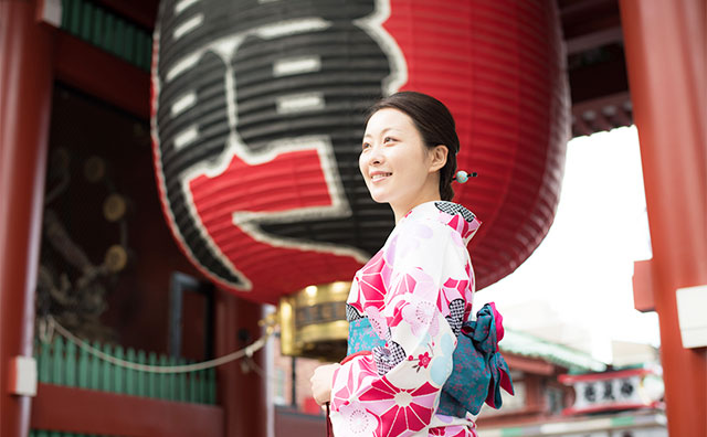 着物女子旅の行き先② 浅草のイメージ