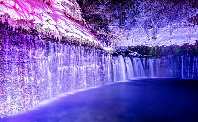 軽井沢の冬の景色を観に行くのイメージ