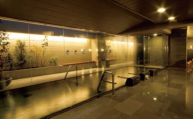 天然温泉　加賀の湧泉　ドーミーイン金沢　男性大浴場のイメージ
