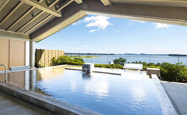 松島温泉 松島一の坊　展望露天風呂