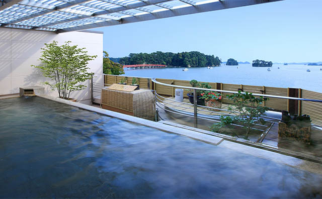 松島センチュリーホテル　露天風呂