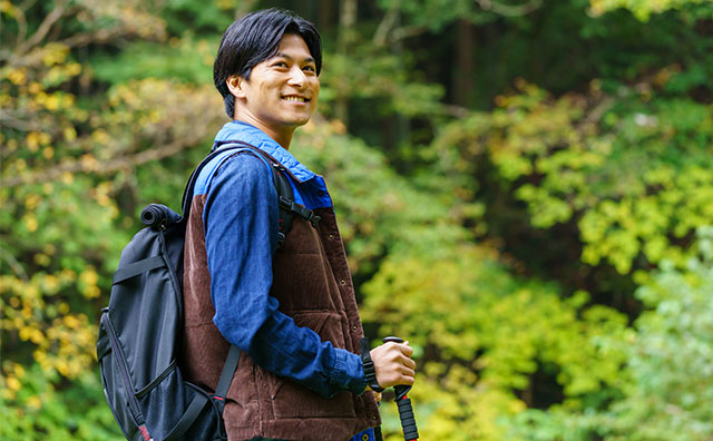 初心者のハイキングにおすすめの季節のイメージ