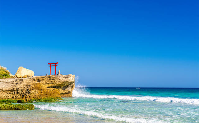 白濱神社の鳥居