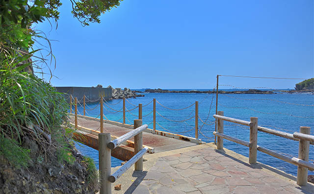 須崎遊歩道　トラス橋