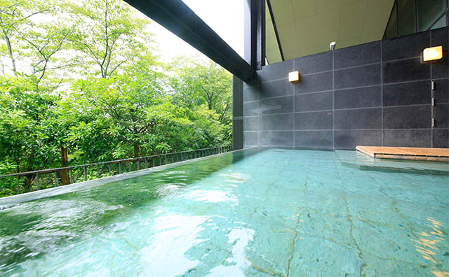 里山の別邸　下田セントラルホテル　露天風呂男性用