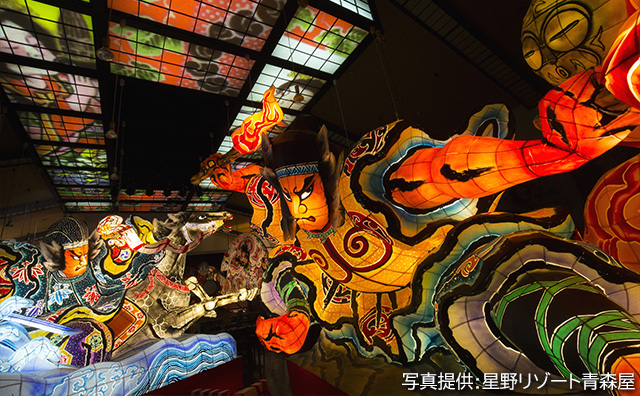青森四大祭りのショーのイメージ