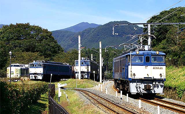 電気機関車運転体験のイメージ