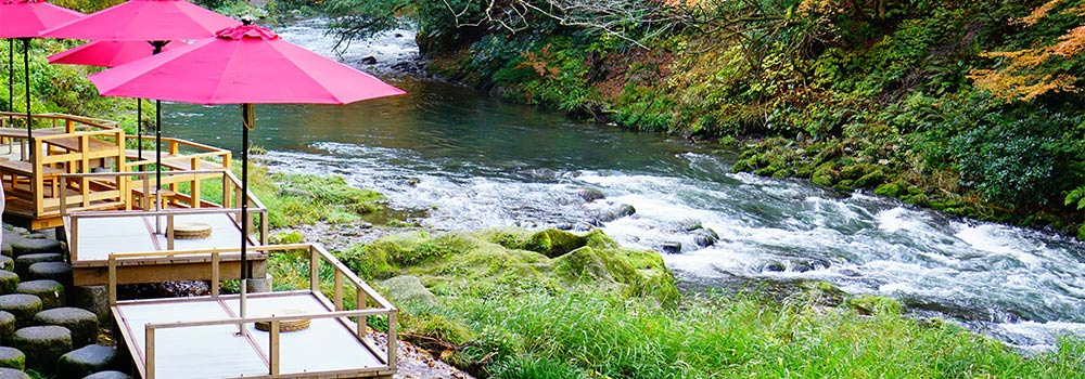 北陸の穴場温泉でくつろぎ時間を。豊かな自然に癒されてのイメージ