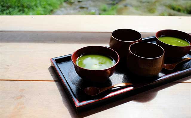 冷製抹茶しるこのイメージ