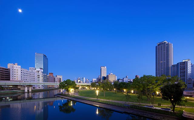 中之島周辺の夜景のイメージ