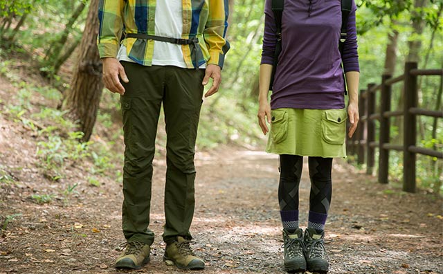 立山黒部アルペンルートでの夏の服装のイメージ