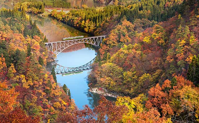 第一只見川橋梁のイメージ