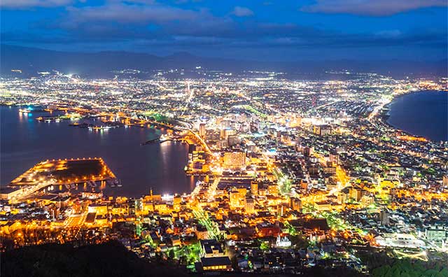 函館山からの夜景のイメージ