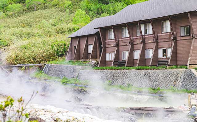 旅館部と自炊部があるのイメージ