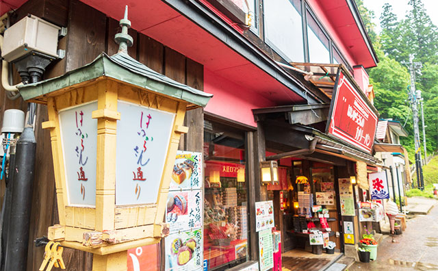 銀山温泉　温泉街のイメージ