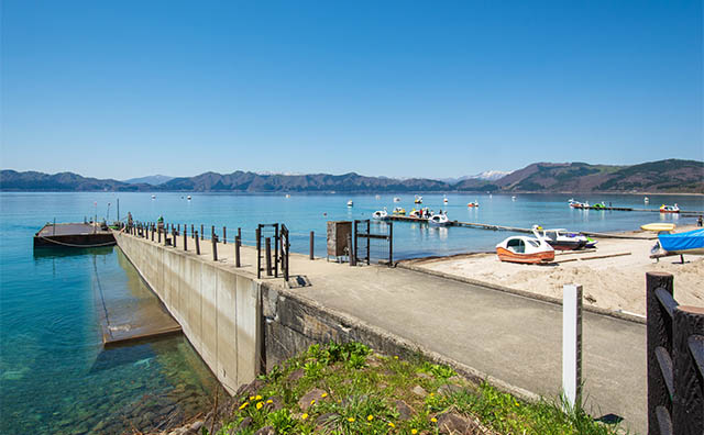 田沢湖 遊覧船乗り場