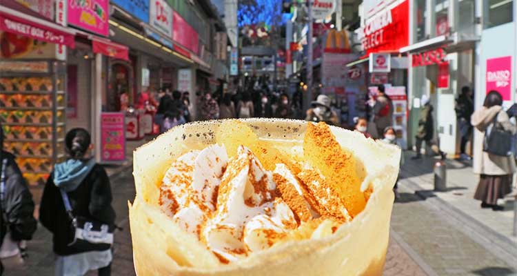 東京の食べ歩きスポットが知りたい！グルメがぎゅっと詰まったエリアをご案内のイメージ