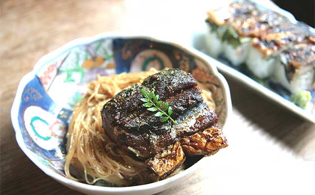 焼鯖そうめん