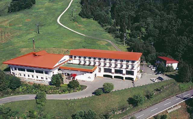 蔵王アストリアホテル　ホテル上空写真のイメージ