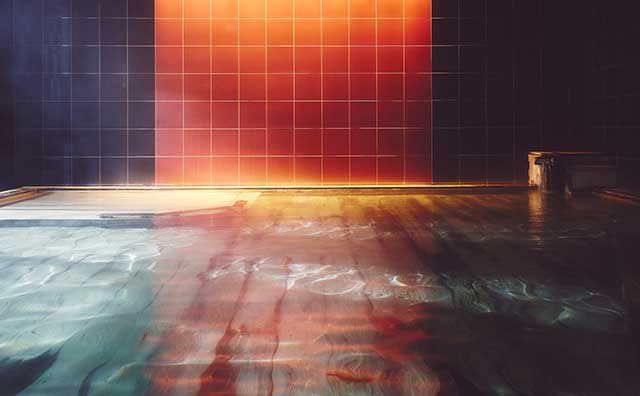 磐梯山温泉ホテル by 星野リゾート　大浴場　朱嶺の湯