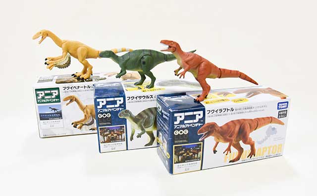 福井県立恐竜博物館 提供：限定アニアシリーズ  