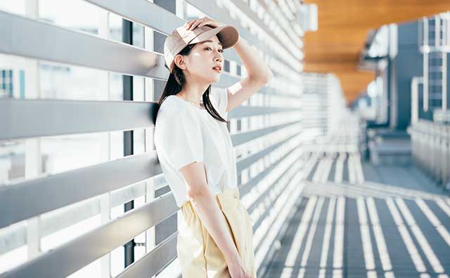 【20代】遊び心をプラスした旬のスタイル