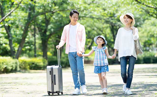 夏休みの家族旅行は穴場のスポットに出かけよう