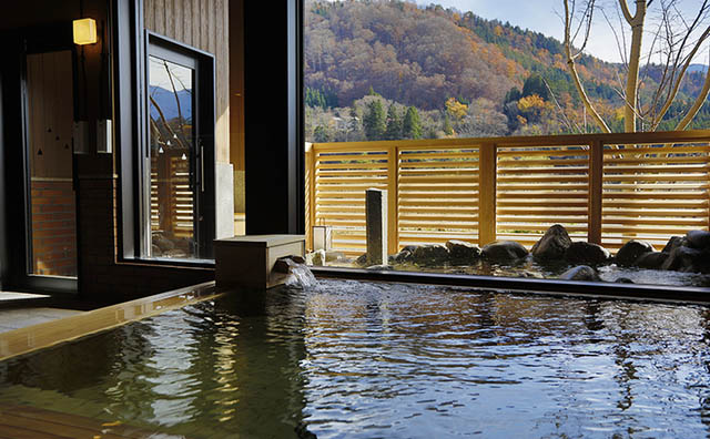 天然温泉 ゆるりの湯 御宿 結の庄 大浴場