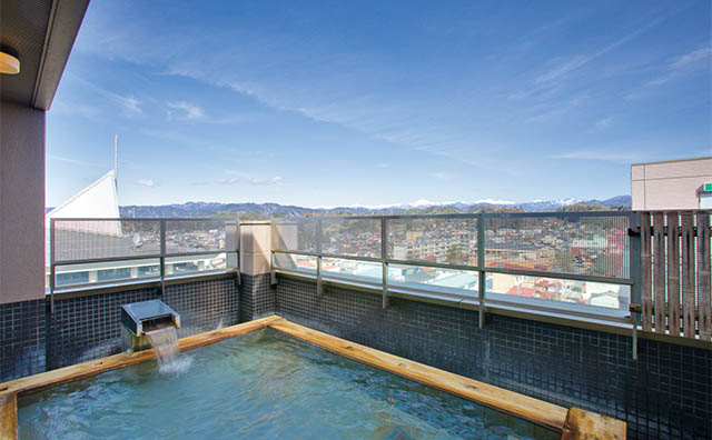 ひだホテルプラザ 喜多館 天望風呂