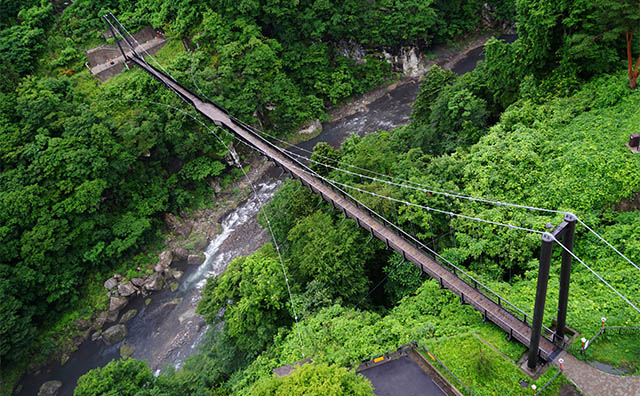 鬼怒楯岩大吊橋