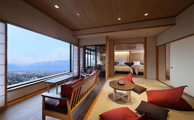 露天風呂付和洋室