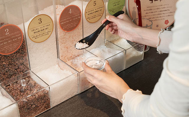 選べるバスソルト（コンセプトフロア麗）