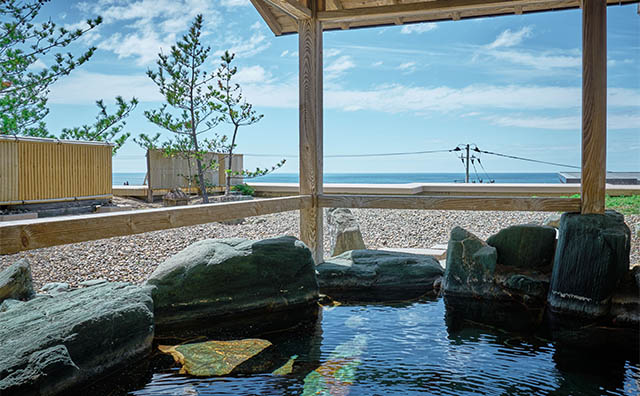 KAMEYA HOTEL　露天風呂（女性用）