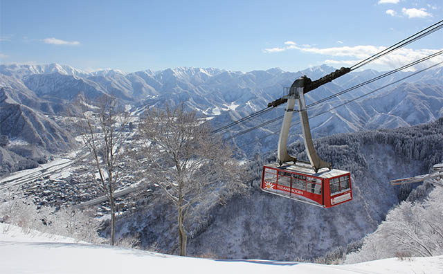 湯沢高原スキー場　ロープウェイ