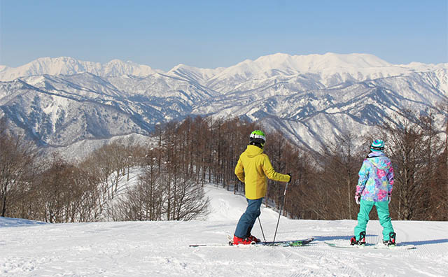 水上高原スキーリゾート　スキー場山頂