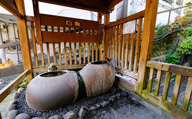 塩之湯飲泉所（四万温泉）