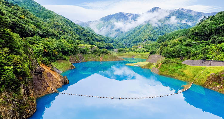 四万温泉1泊2日モデルコース！車なしで巡る名湯と四万ブルーの絶景旅