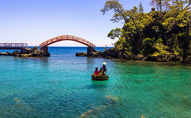 佐渡のたらい舟