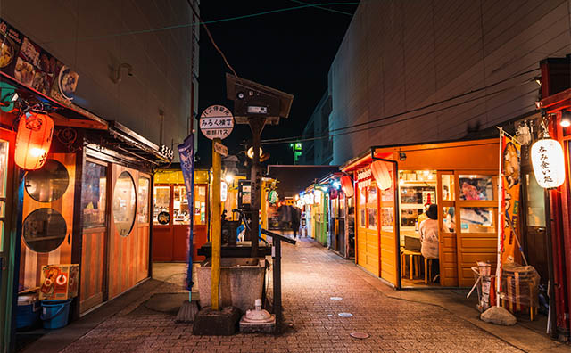 八戸屋台村 みろく横丁