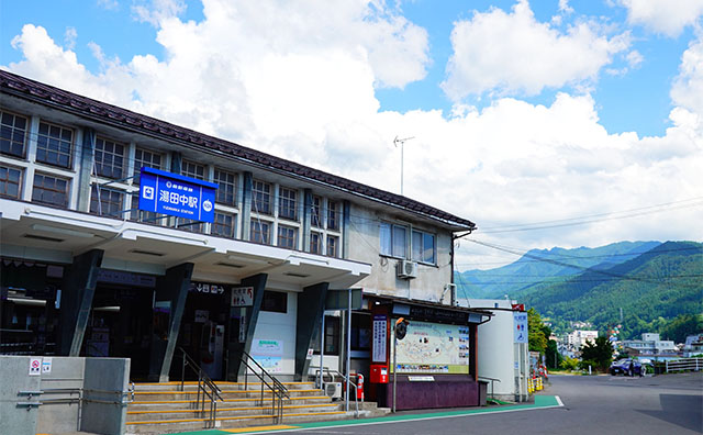長野電鉄「湯田中駅」
